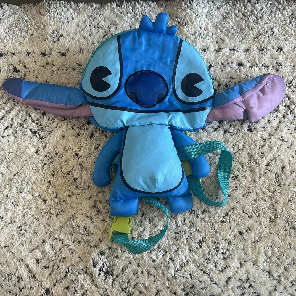 Lilo & Stitch‎ Backpack Disney Store Nylon Tote Adjustable Straps 13